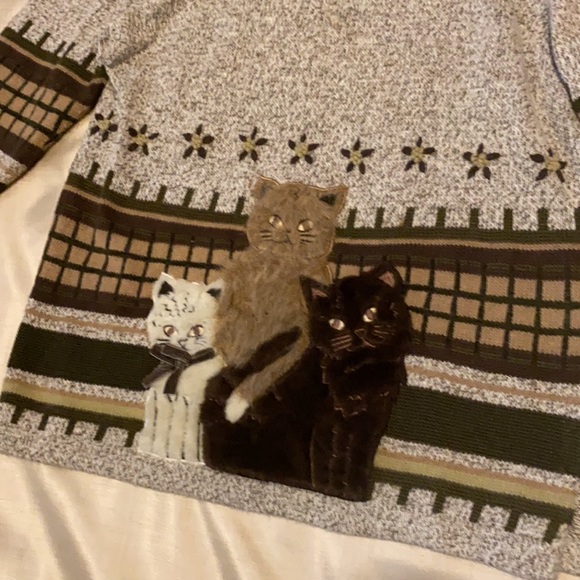 VTG cat lovers sweater✨✨ - Picture 2 of 4
